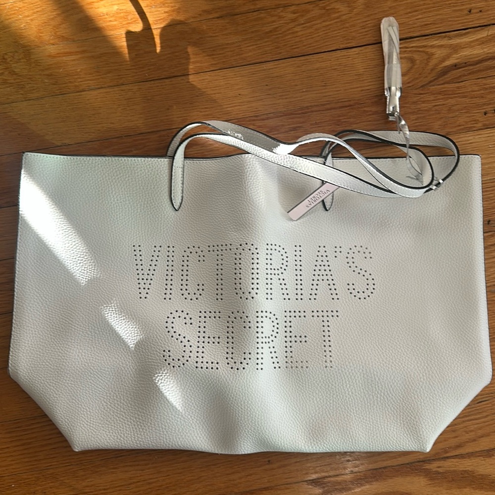 Victoria Secret White Tote Bag
